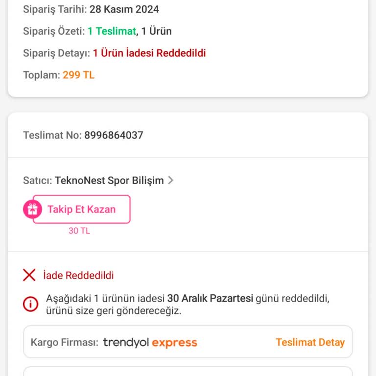 Trendyol'dan Aldığım Voleybol Topu Şişmiyor Ve İade Reddedildi