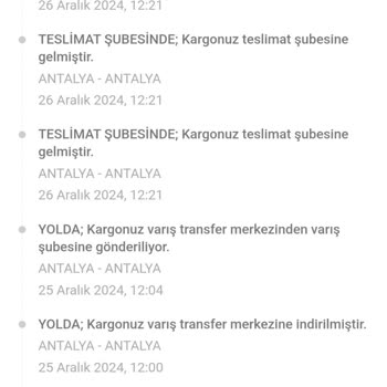 Aras Kargo İle Sürekli Geciken Teslimatlar