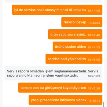 Migros Extra'dan Alınan Ürün Ve Servis Sorunu