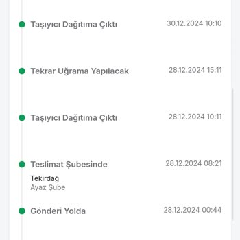 Trendyol Tekirdağ Ayaz Şubesinde Müşteri Memnuniyetsizliği