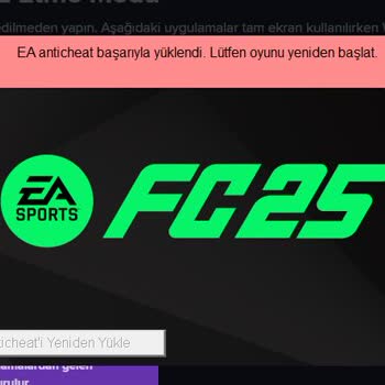 Anticheat Hatası Nedeniyle Oyun Açılmıyor