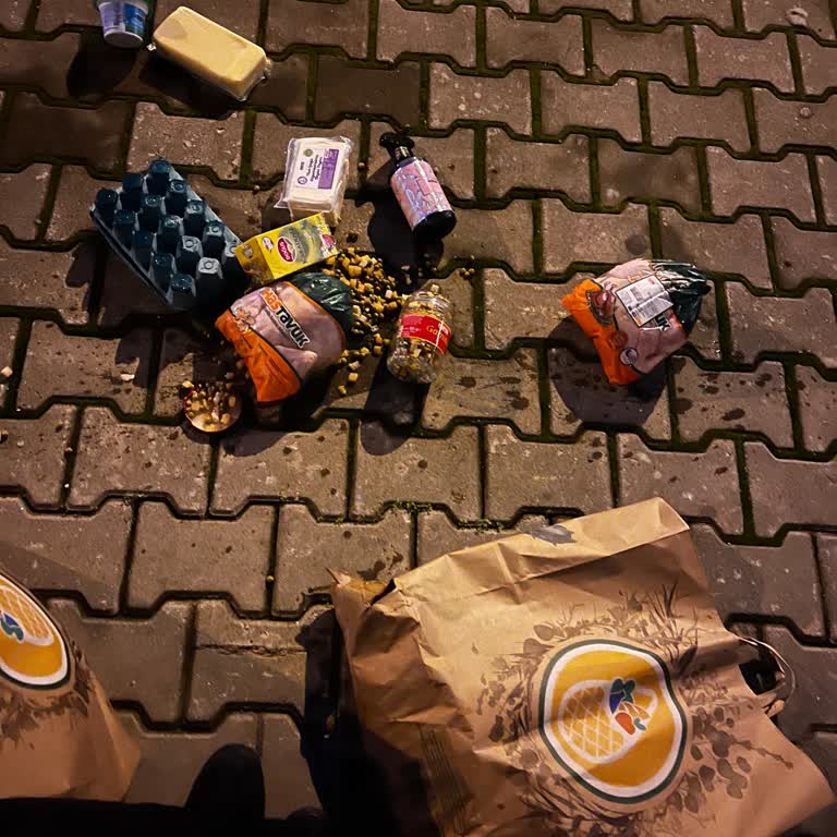 Dayanıksız Poşetler Yüzünden Ürünler Ziyan Oldu