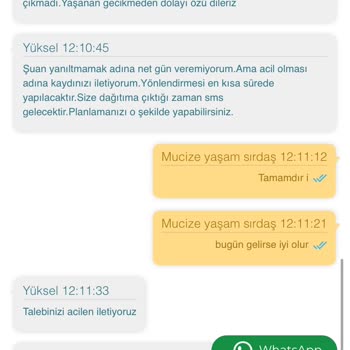 Teslimat Tarihi Sürekli Erteleniyor