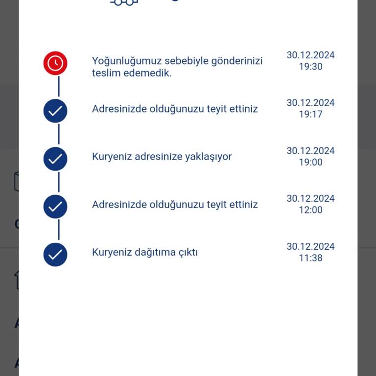 Aras Kargo Giresun Şubesi İle Sürekli Teslimat Sorunları
