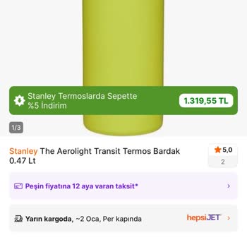 Yanlış Ürün Ve Maddi Zarar: Stanley Termos Sorunu