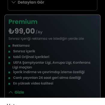 Premium Üyelik Aktivasyon Sorunu