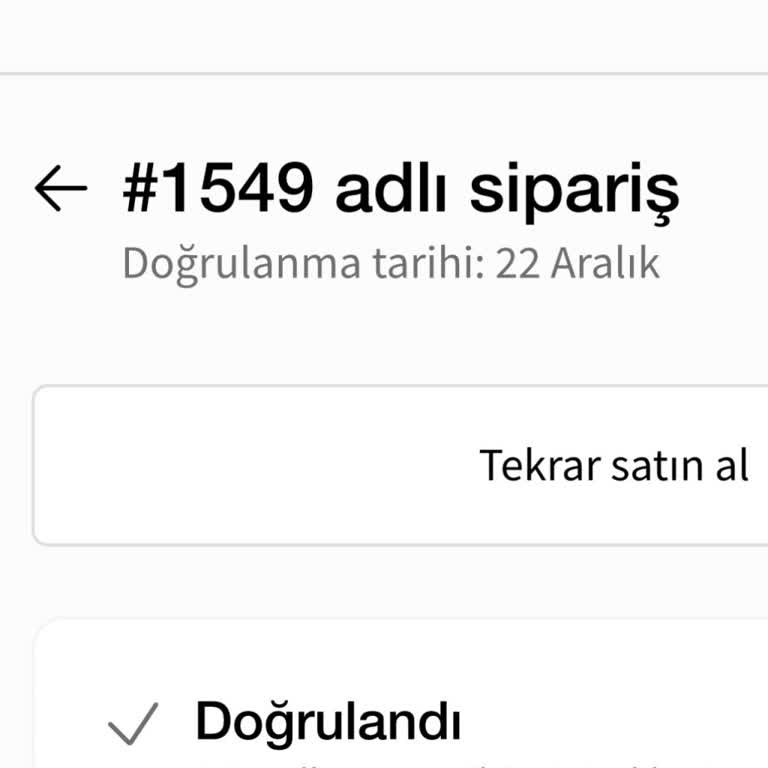 Sipariş Verdim, Ne Ürün Var Ne İletişim