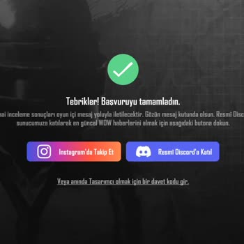PUBG Mobile Wow Tasarım Onayı Bekleme Sorunu
