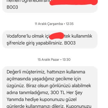 Vodafone Müşteri Hizmetlerindeki İletişim Sorunları