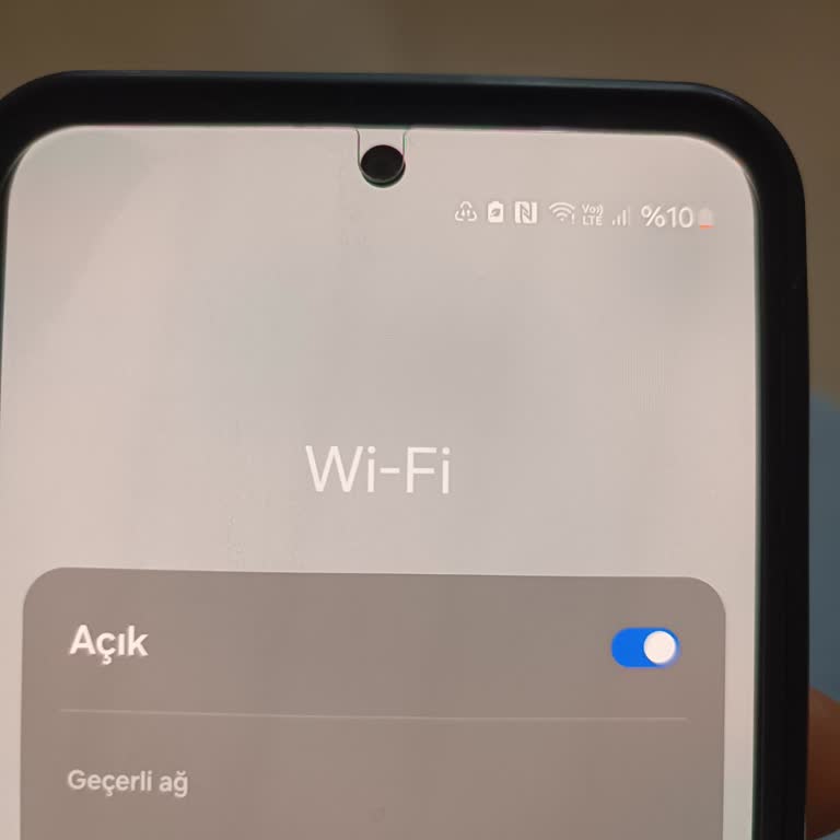 Samsung Galaxy A32 Wi-Fi Bağlantı Sorunu
