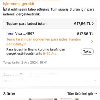 1 Aydır İade Edilmeyen Para Ve Çözülmeyen Sorun