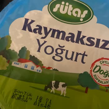 Sütaş Kaymaksız Yoğurt Hayal Kırıklığı