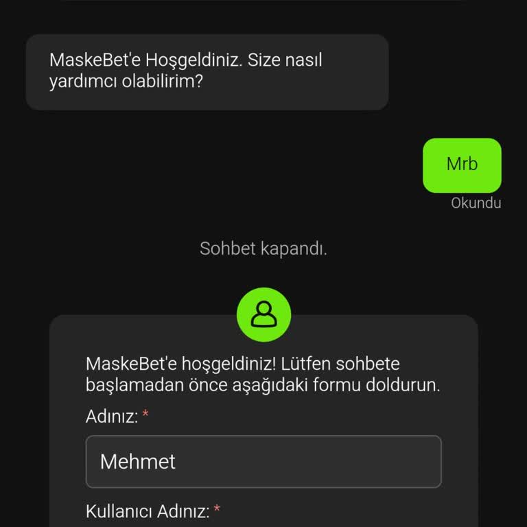 Maskebet'te Çekim Sorunu Ve Müşteri Hizmetleri Engeli