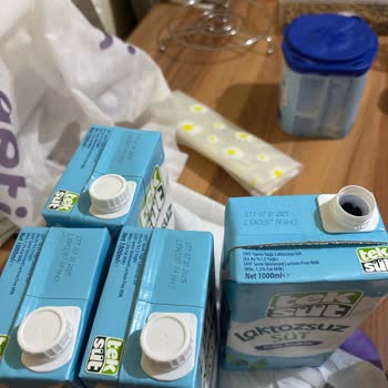 Getir Siparişinde Bozuk Görünümlü Laktozsuz Süt Sorunu