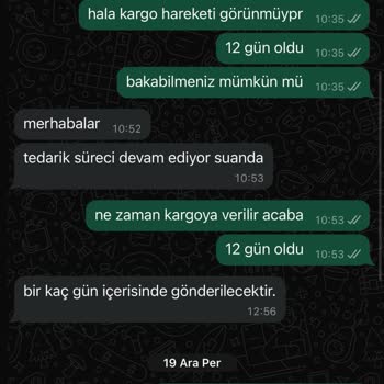 Teslim Edilmeyen Sipariş Ve Oyalama Taktikleri