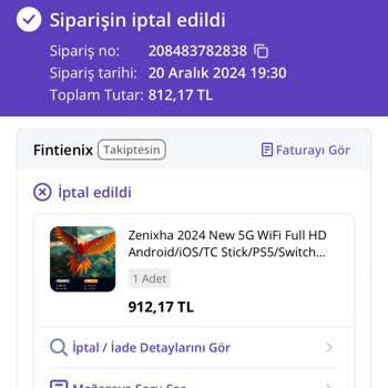 Ürün İptali Ve Kupon Yanıltmacası