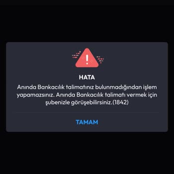 Mobil Bankacılık Giriş Sorunu Ve Yetkisiz İşlemler