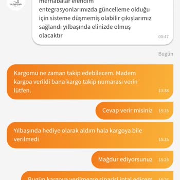 Siparişim Hala Kargoya Verilmedi, Mağdur Edildim!