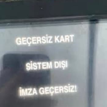 Öğrenci Akbilimde Sürekli Geçersizlik Sorunu