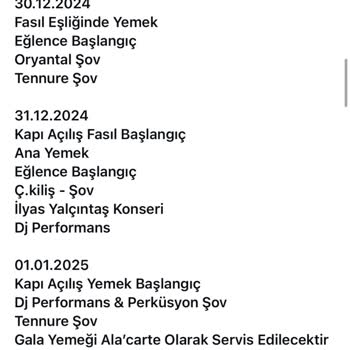 Yılbaşı Tatilinde Hayal Kırıklığı: Eksik Organizasyon Ve Vasat Hizmet