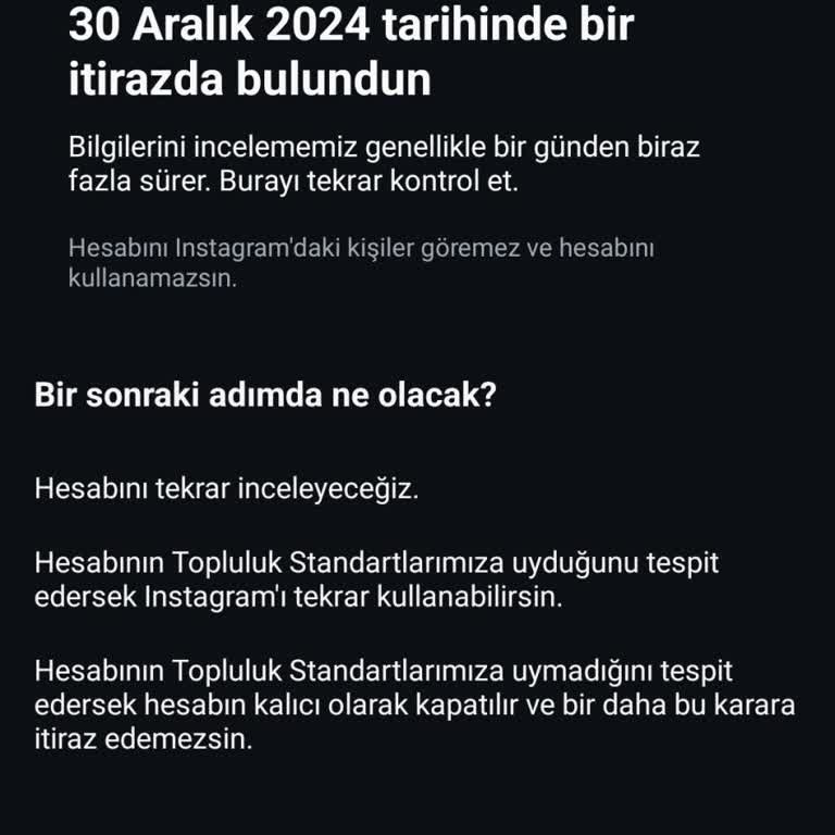 Instagram Hesabımın Aniden Kapatılmasının Sebebi Nedir?
