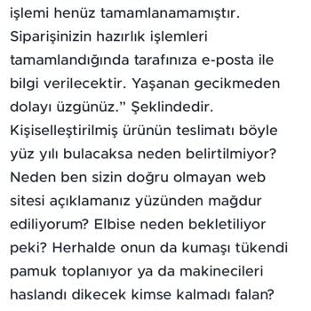 Zara Online Siparişinde Teslimat Sorunu Ve Mağduriyet