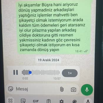 Güzellik Kliniğinde Mağduriyet Ve İlgisizlik