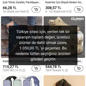 Ödeme Aşamasında Sürekli Aynı Hata Mesajı