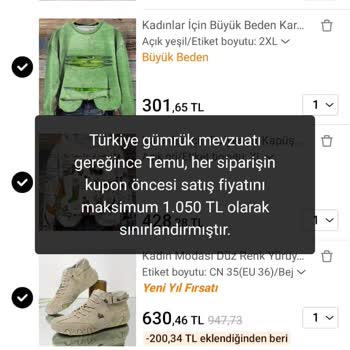 Ödeme Aşamasında Sürekli Aynı Hata Mesajı