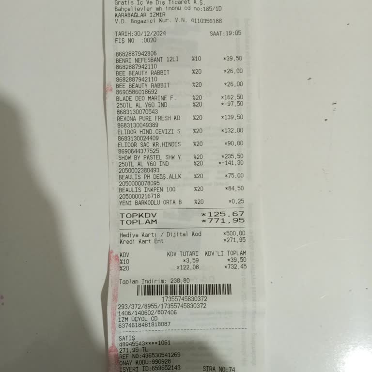 Eksik Ürün Sorunu: Beaulis Drag It