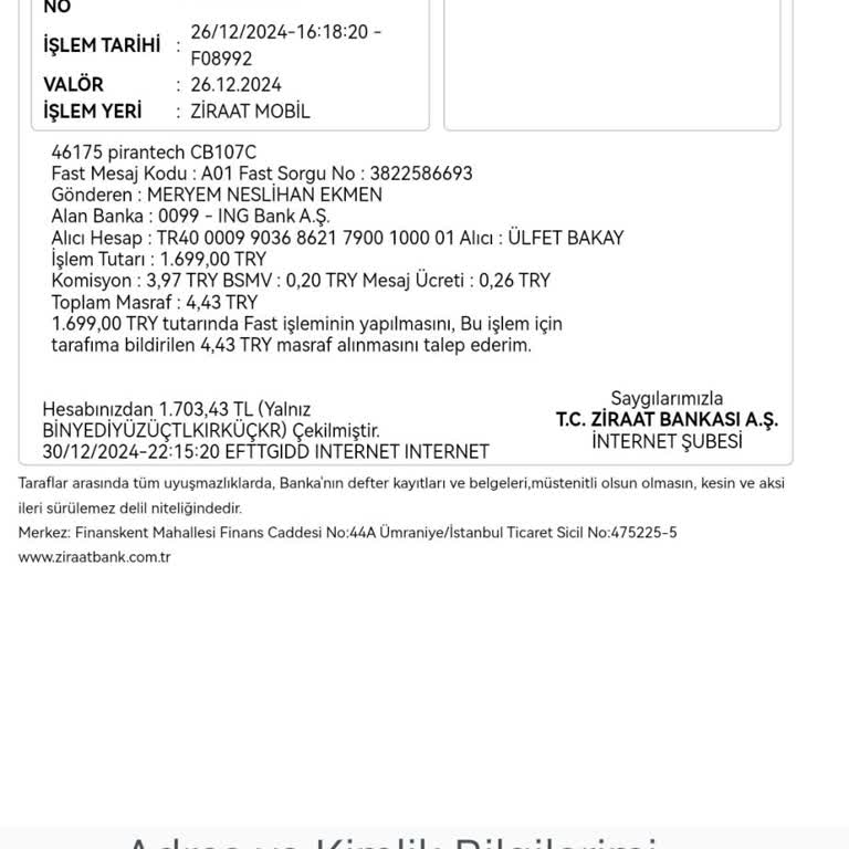 İade Edilmeyen Para Ve Buhar Makinesi Sorunu