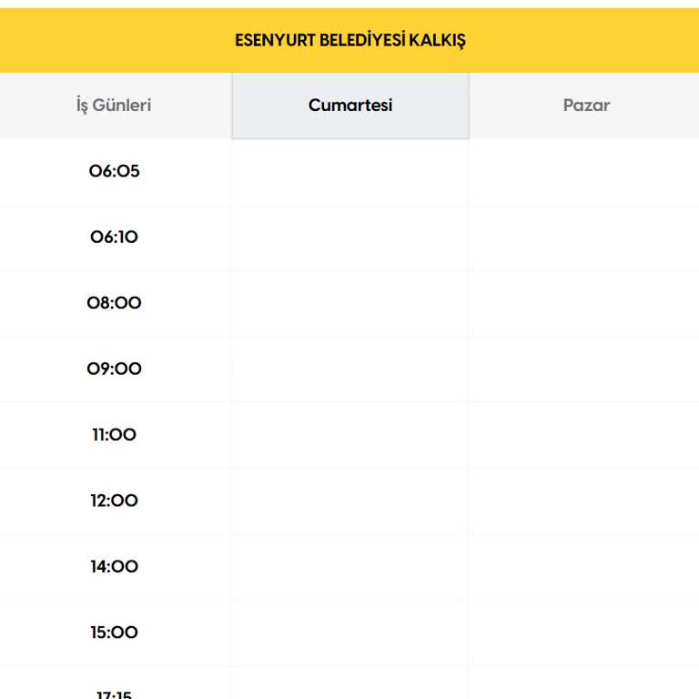 İETT Esenyurt-Beylikdüzü Hattında Sabah Seferlerinin Yeniden Düzenlenmesi Gerekiyor