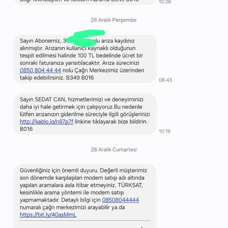 İnternet Kopmaları Ve Yetersiz Müşteri Hizmetleri