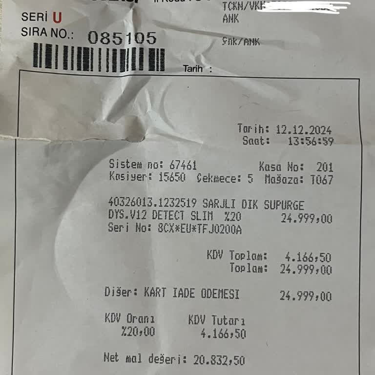 Kampanya Sözü Verilip Yerine Getirilmeyen Dyson Alışverişi