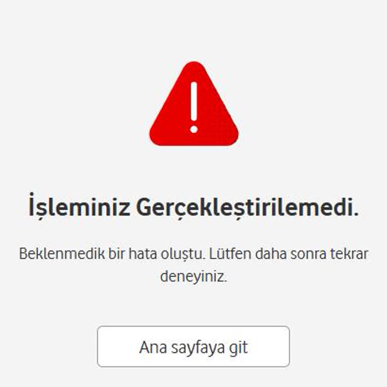 Vodafone İade Sürecindeki Aksaklık Ve Müşteri Hizmetlerinden Destek Alamama