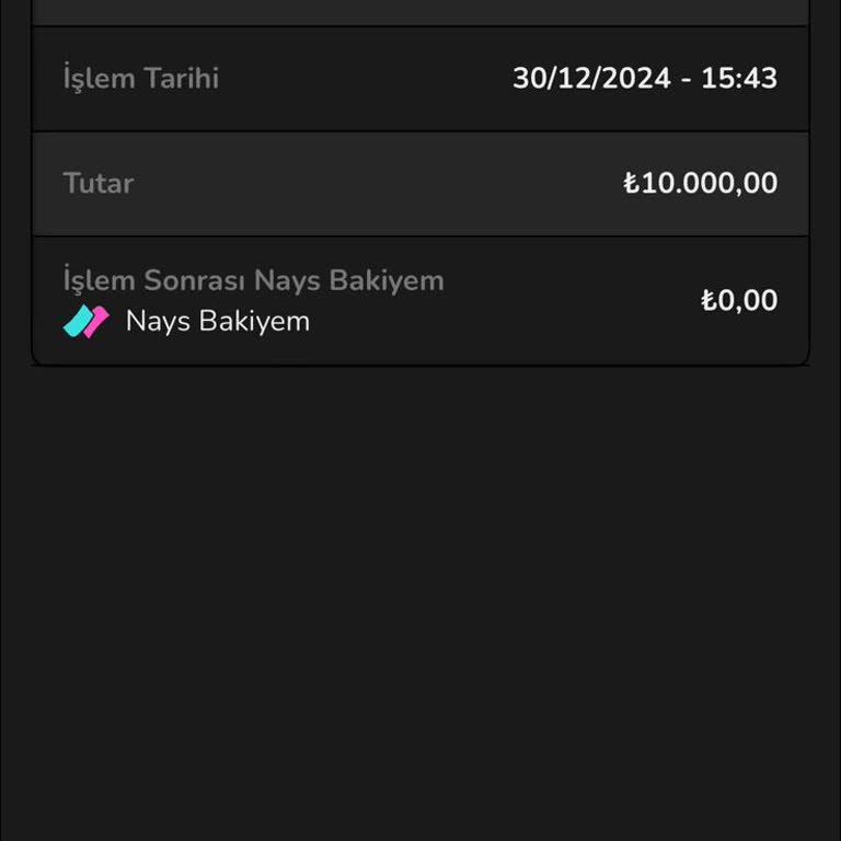 Kaybolan Para Transferi: Nays'a Güvenim Sarsıldı!