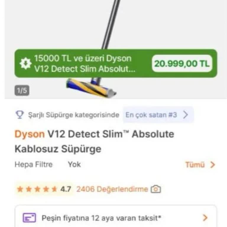 Eksik Parça Mağduriyeti: Dyson Süpürge Siparişimde Hediye Ünitenin Gelmemesi