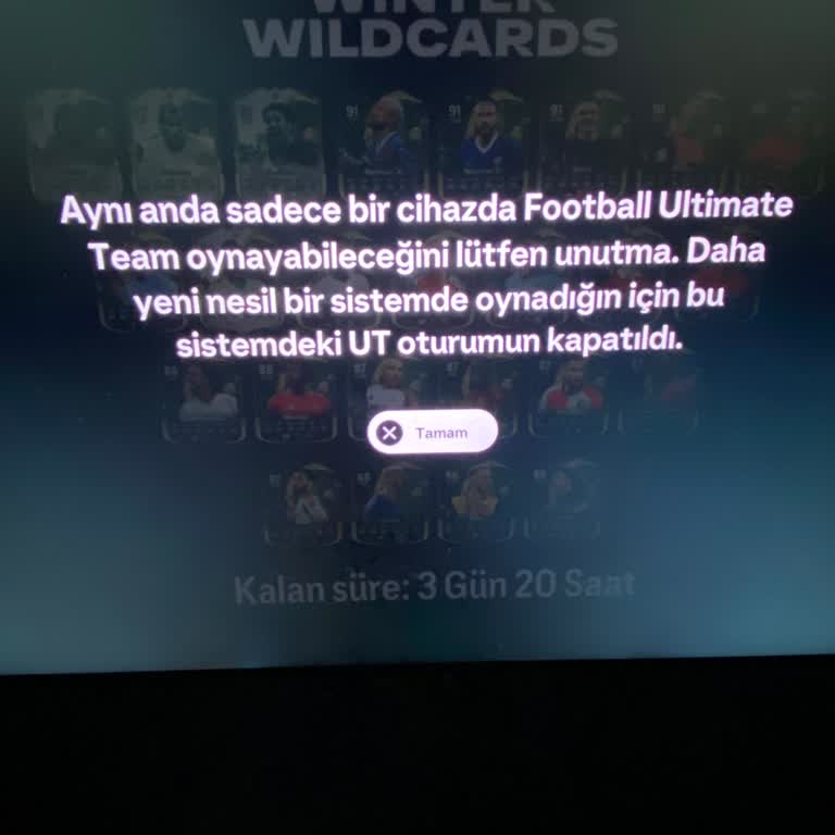 PlayStation Türkiye Ps5 Fifa25 Hata Alma