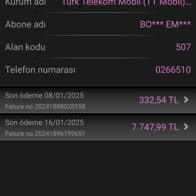 Türk Telekom'dan Ayrılınca Şok Fatura