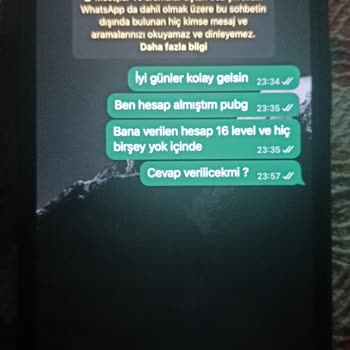 Boş Hesap Ve Yetersiz Müşteri Hizmeti
