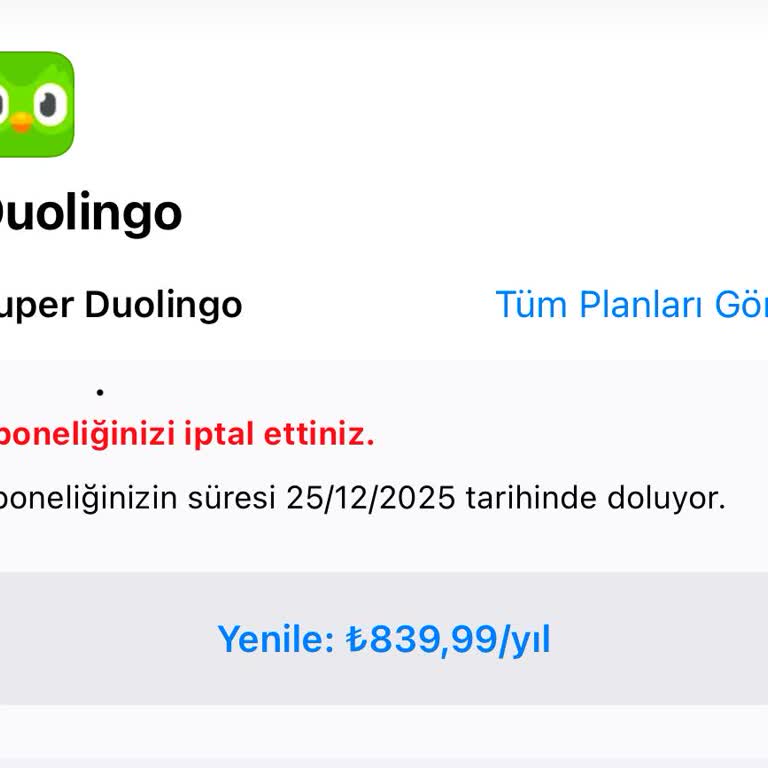 Duolingo Üyelik Ücreti Sürprizi: İade Talebi