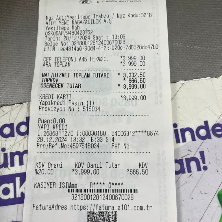 Aldığım Telefon Çekmiyor, İade Talep Ediyorum