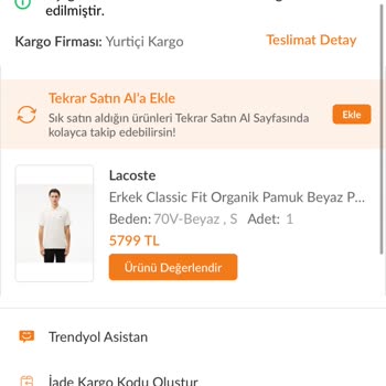 Teslim Edilmeyen Ürün Ve İade Sorunu