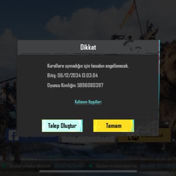 Aldığım Hesaplar Banlı Çıktı