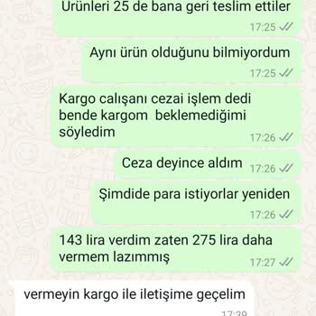 İade İşlemi Sonrası MNG Kargo Mağduriyeti