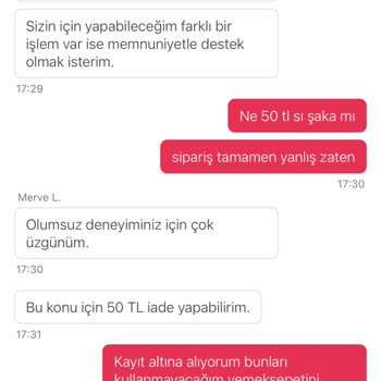 Yanlış Siparişler Ve Çözüm Bulamayan Destek
