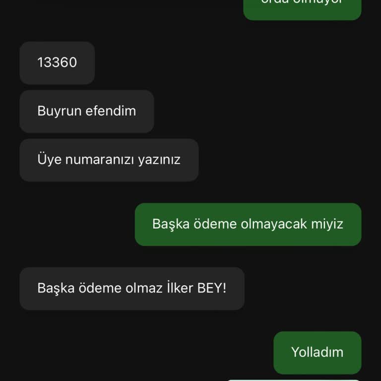 Para İadesi Yapmayan Ve Sürekli Para İsteyen Site