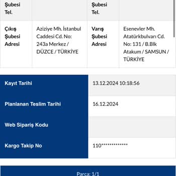 Sakarya Aktarma Şubesinde Takılan Kargo Ve Ulaşılamayan Müşteri Hizmetleri