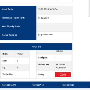 Sakarya Aktarma Şubesinde Takılan Kargo Ve Ulaşılamayan Müşteri Hizmetleri