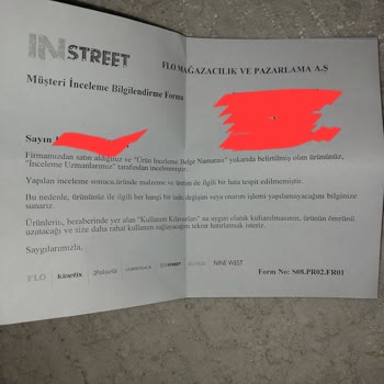 Ayakkabının Beklenmedik Hızla Deformasyonu